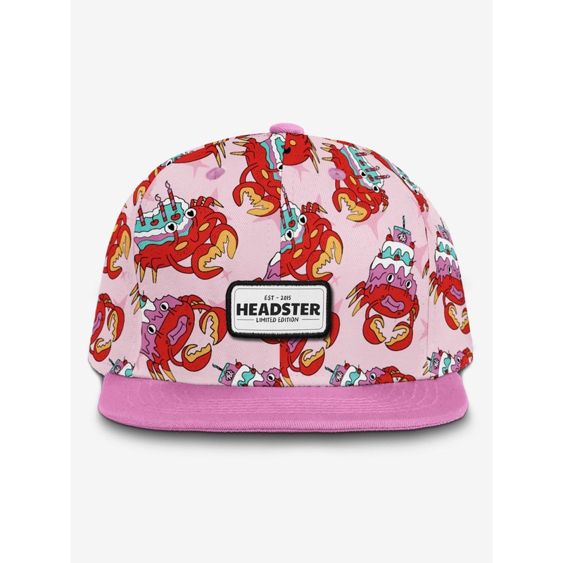 crabcake-snapback-hat-kids-52cm-56cm-pink-marshmallow_1 Crabcake Snapback Hat (Kids)|52CM|56CM|PINK MARSHMALLOW