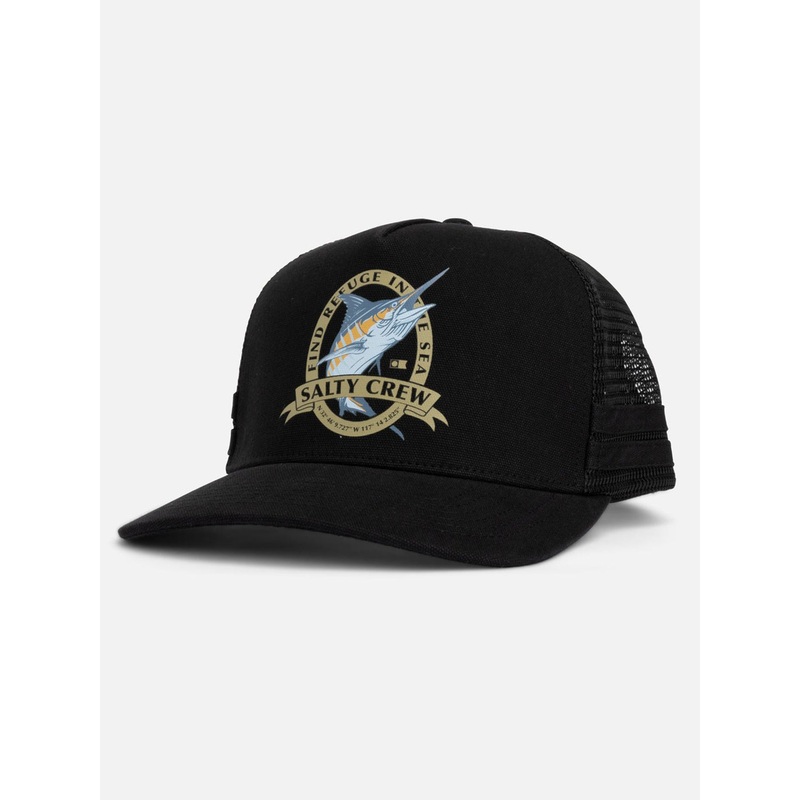 Bill Club Trucker Hat|O/S|BLACK