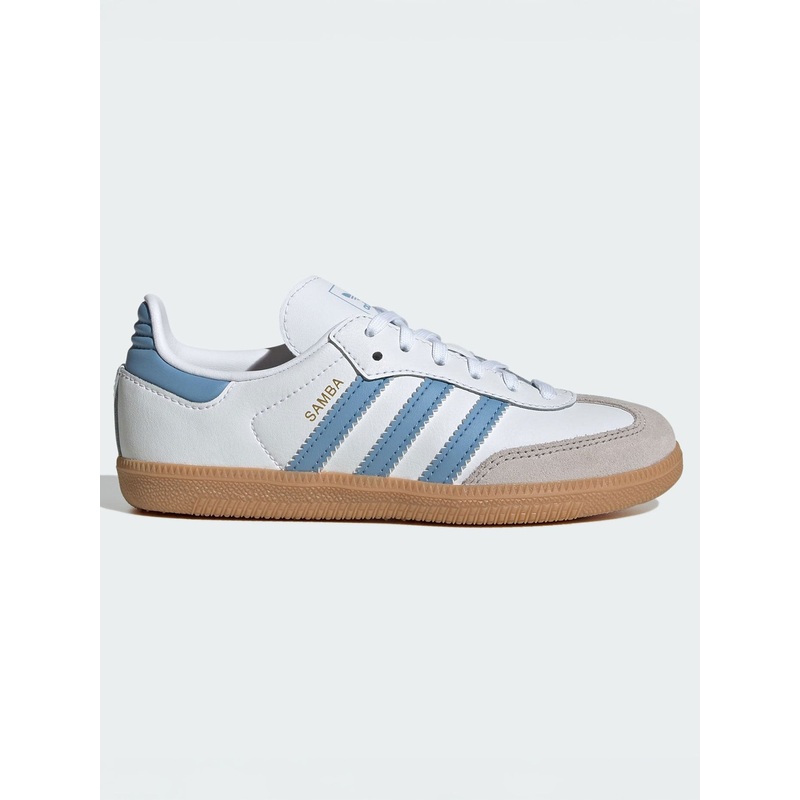 Samba OG White/Ash Blue/Gum Shoes (Kids)