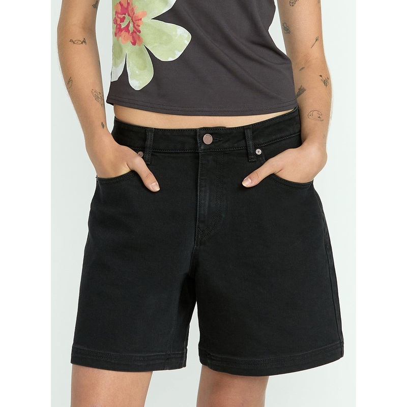 Straight Up Long Shorts|26|27|28|29|30|BLACK OUT (BKO)