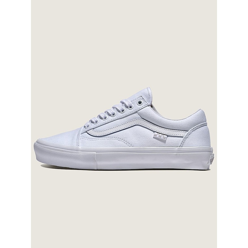 Skate Old Skool Canvas True White Shoes