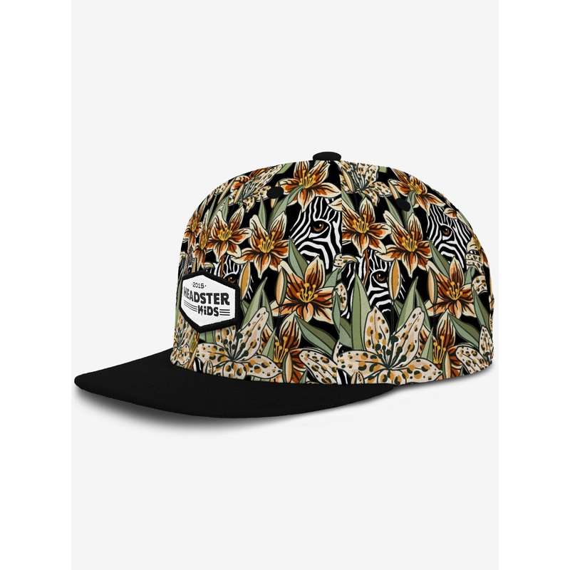 Camo Zebra Snapback Hat (Kids)