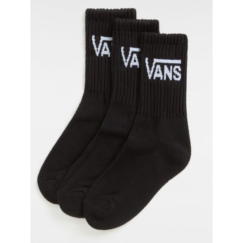 Classic 3 Pack Socks (Kids)|1-6|BLACK (BLK)|WHITE (WHT)