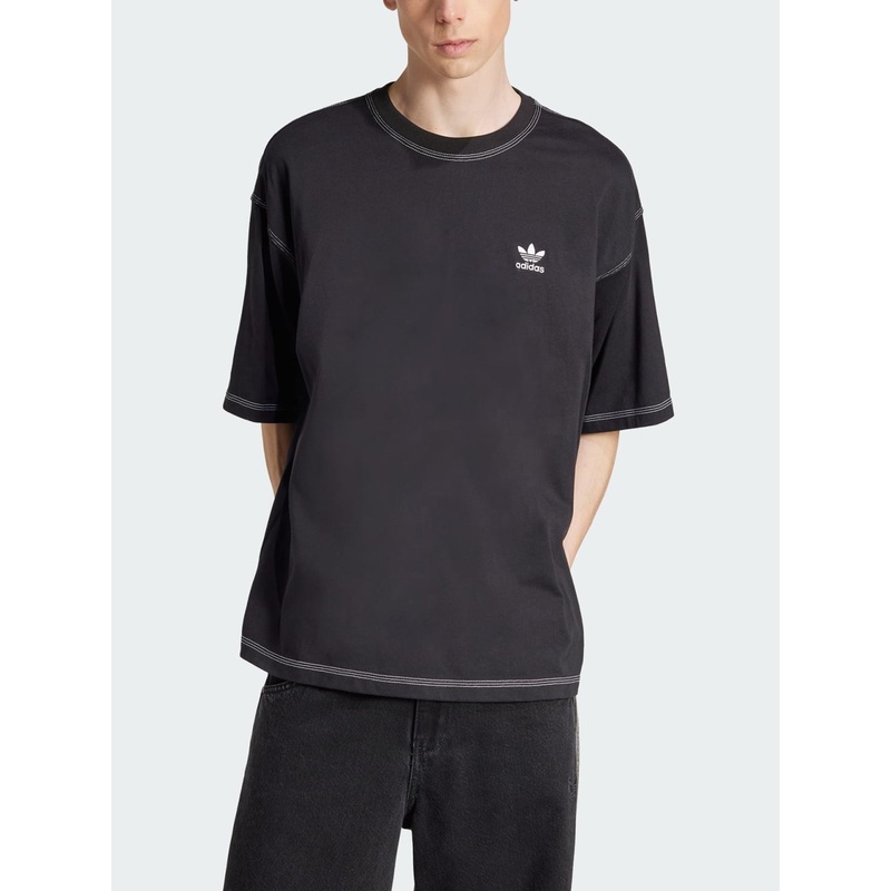 Trefoil Essential Black T-Shirt