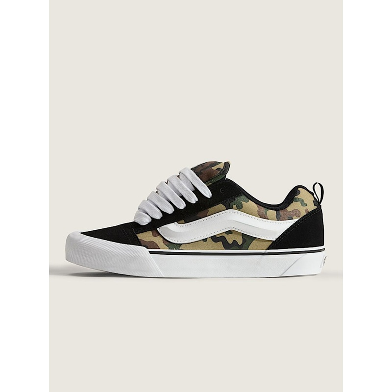 Knu Skool Black Camo/Green Shoes