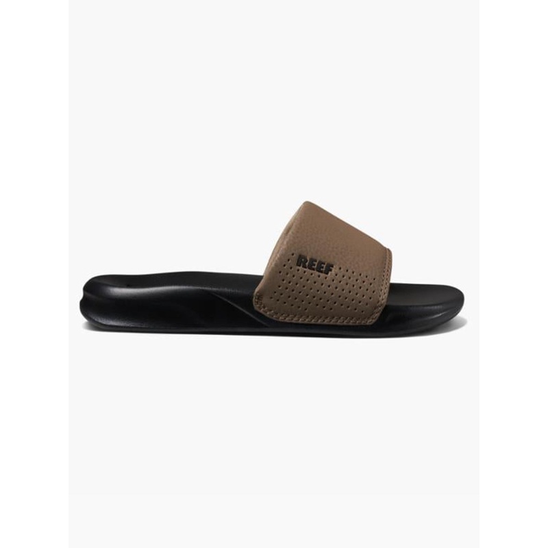 One Slide Black/Tan Snadals (Kids)