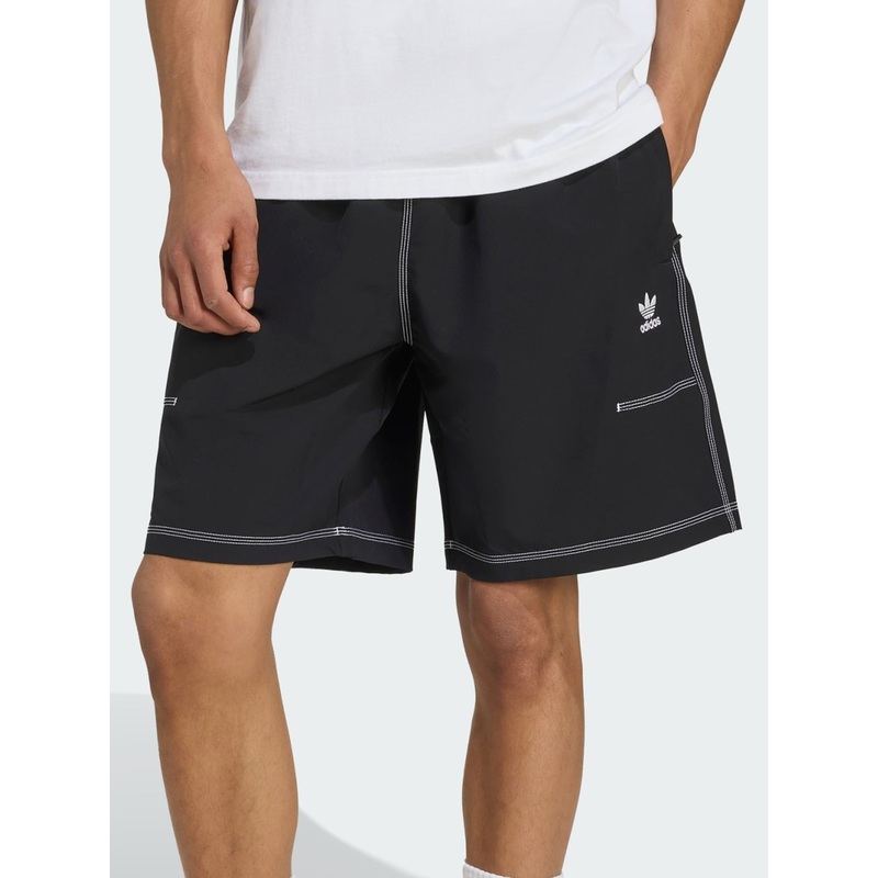 Trefoil Essential Black Shorts