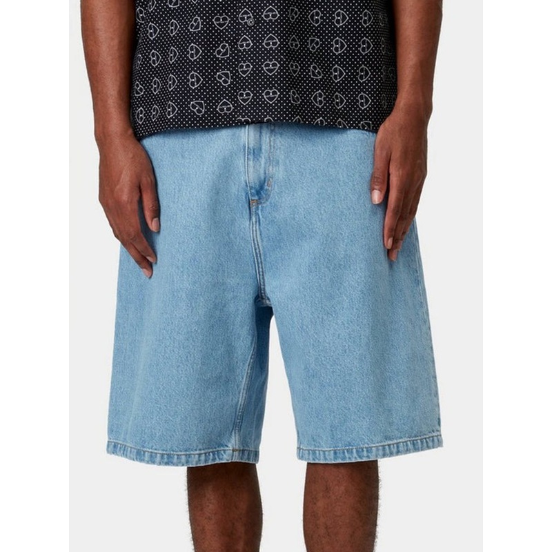 W’ Brandon Blue Stone Bleached Shorts