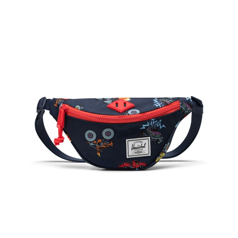 Heritage Hip Pack Bag (Kids)|O/S|MONSTER TRUCKS (06889)|PLAYING CATS (06827)|STNC CHECK OPERA MAUVE (06890)