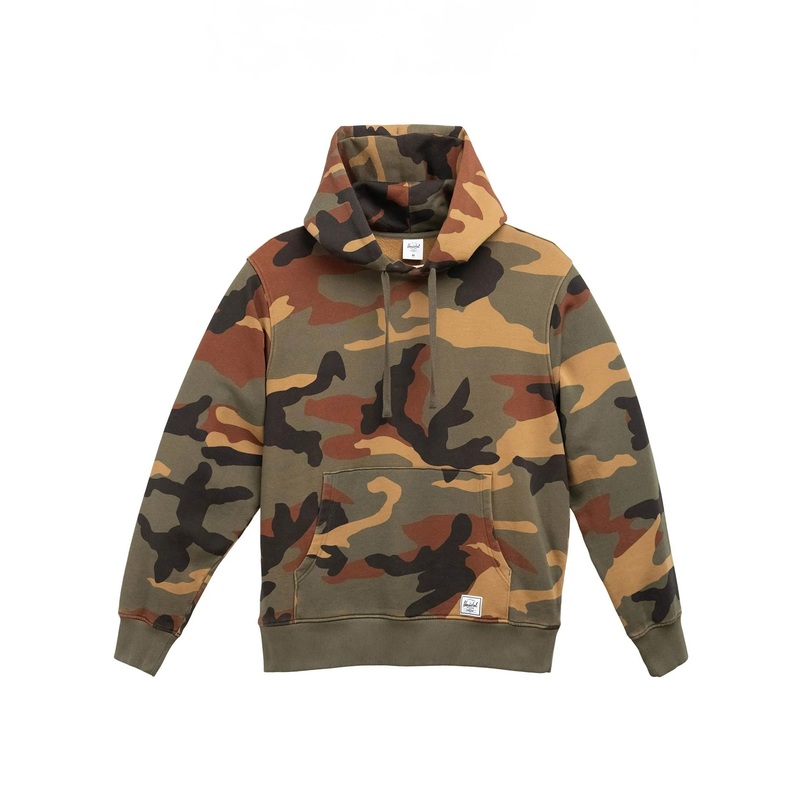 Vintage Wash Classic Hoodie|MED|LRG|XL|WOODLAND CAMO (00032)