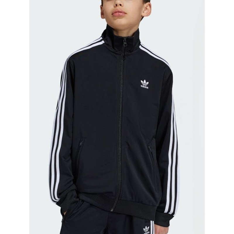 Adicolor Firebird Black Jacket (Boys 7-14)