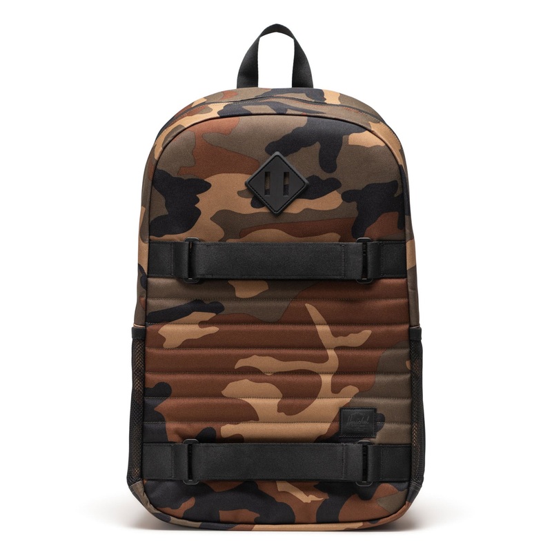 Fleet Skate Backpack|O/S|WOODLAND CAMO/BLACK (07120)