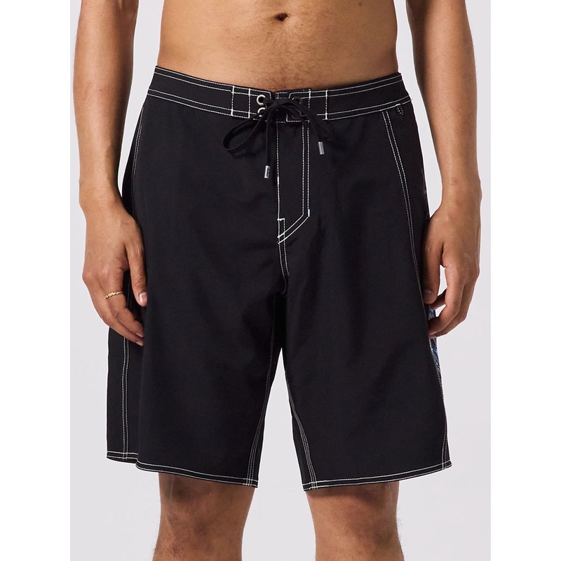 Foil Trunk 19” Boardshorts|30|32|34|36|BLACK