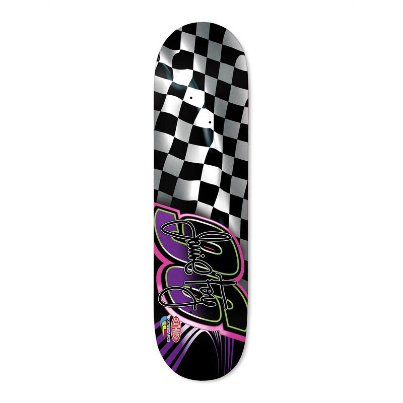 Jamie Foy Checkered Foy 8.5” Skateboard Deck
