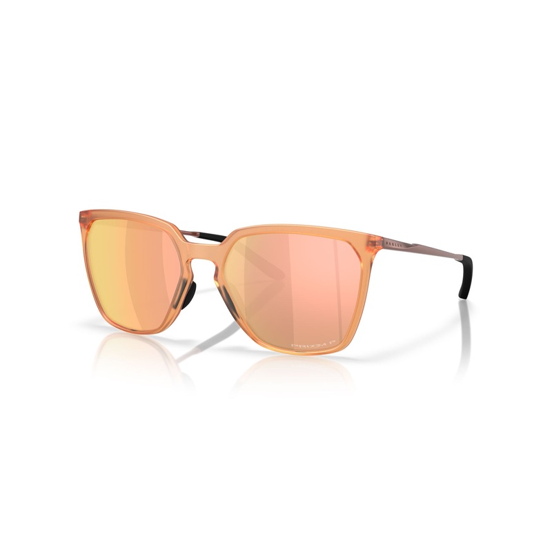 Sielo SQ Matte Transparent Ginger/Prizm Rose Gold Sunglasses