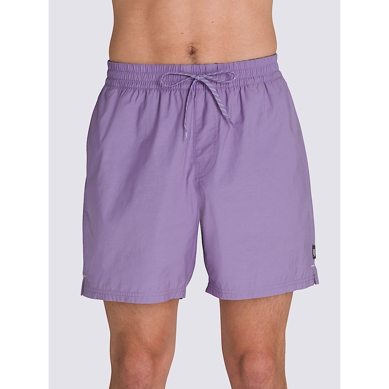 Primary Solid Elastic Boardshorts