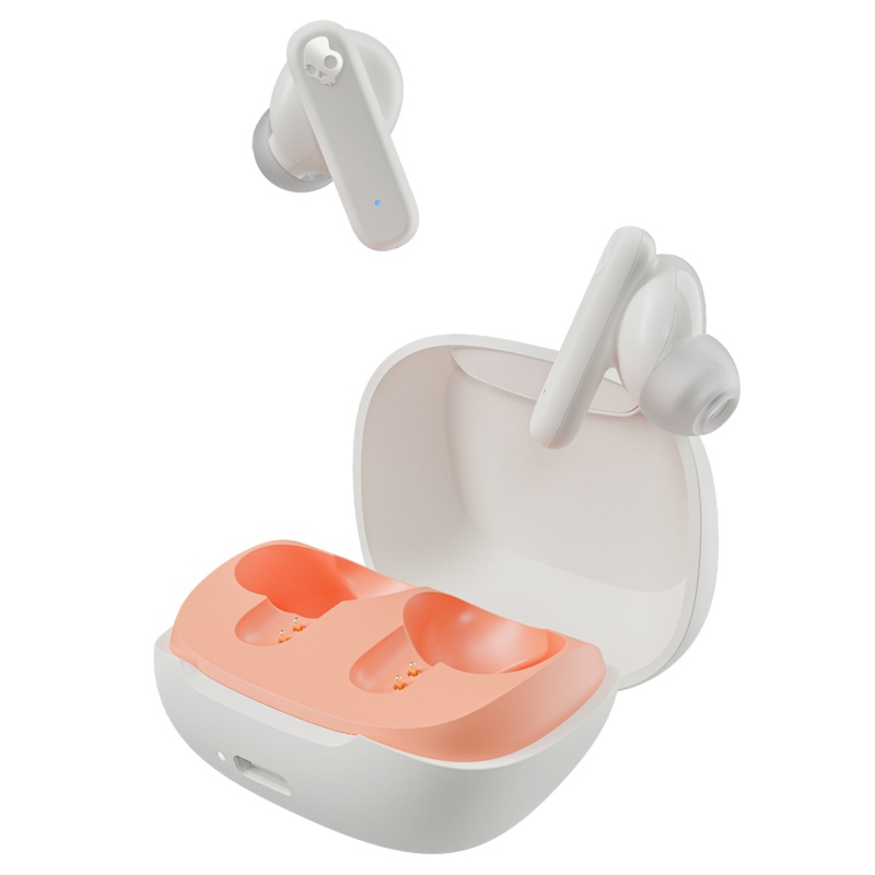 Smokin Buds Ivory/Orange Earbuds