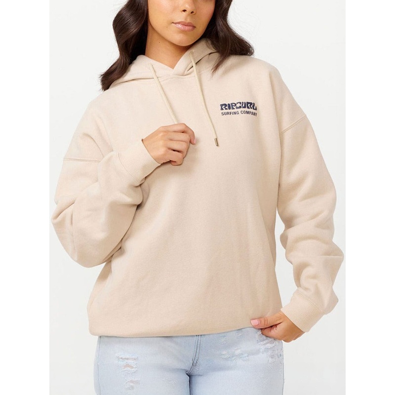 Surf Puff Heritage Hoodie|XS|SM|MED|LRG|NATURAL (0031)|PINK/ORANGE (8681)