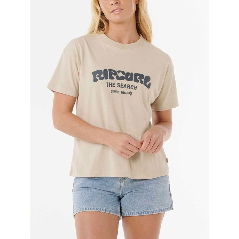 Surf Puff Relaxed T-Shirt|XS|SM|MED|LRG|NATURAL (0031)