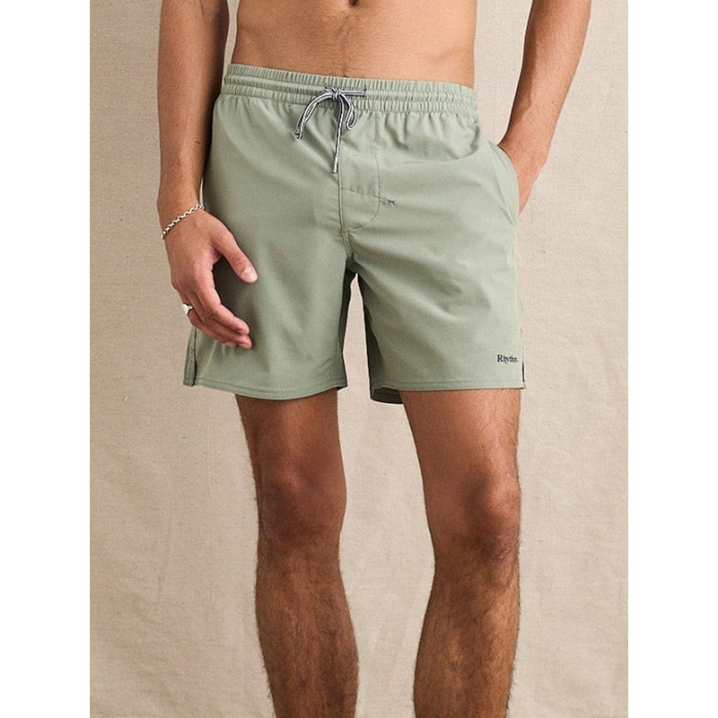 Classic Beach Boardshorts|28|30|32|34|36|BLACK|OLIVE|SEAFOAM