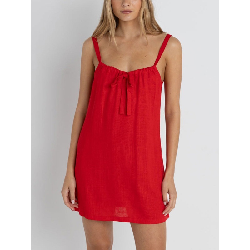 Villa Slip Dress|SM|MED|LRG|RED