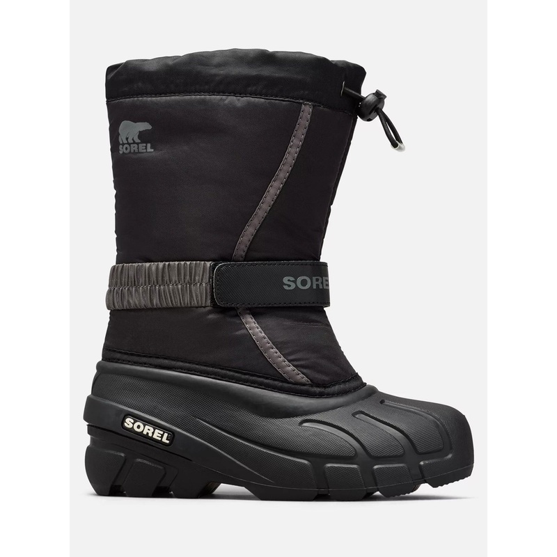 Flurry Black/City Grey Winter Boots (Little Kids)