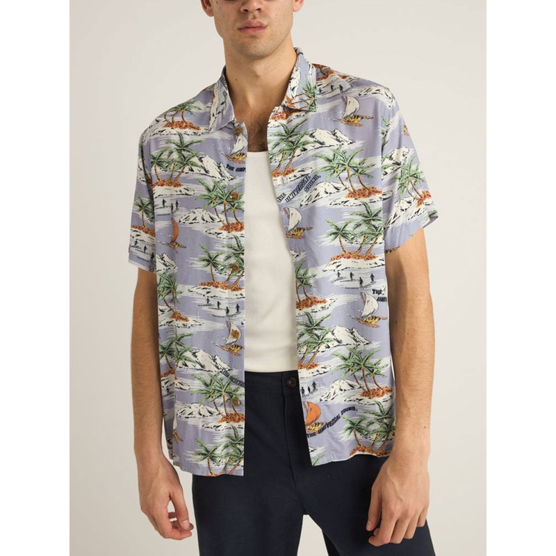 Tropical Short Sleeve Buttondown Shirt