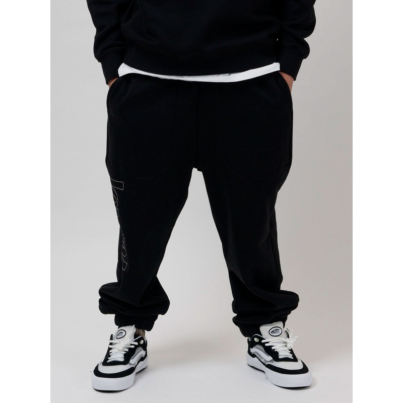 Big Man Jogger Pants|SM|MED|LRG|XL|BLACK|HEATHER GREY