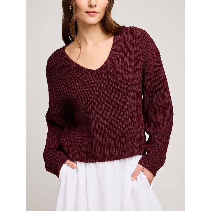 Spencer Sweater|SM|MED|LRG|MERLOT