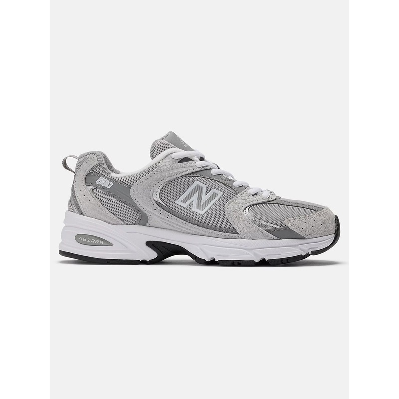 530 Rainclouds/Shadow Grey/Silver Metallic Shoes