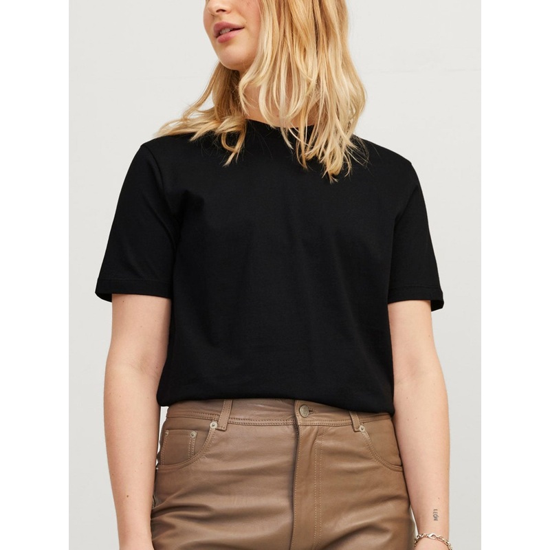 Anna T-Shirt|XS|SM|MED|LRG|BLACK|BRIGHT WHITE