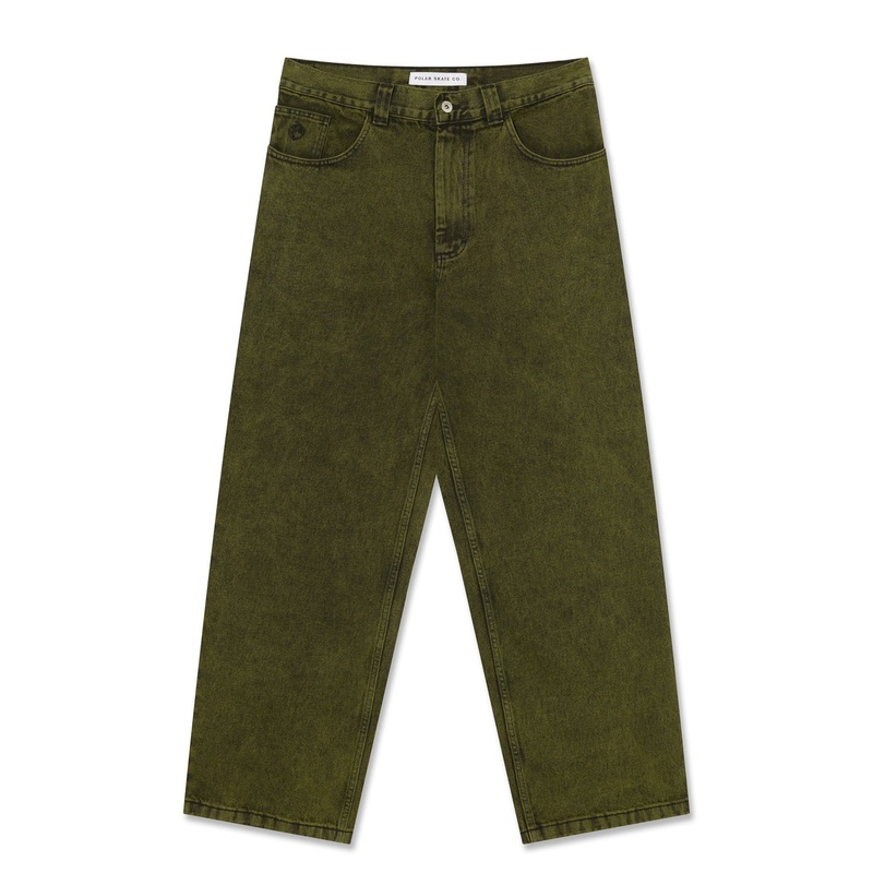 Big Boy Green/Black Jeans|XXS|XS|SM|MED|LRG|XL|GREEN/BLACK