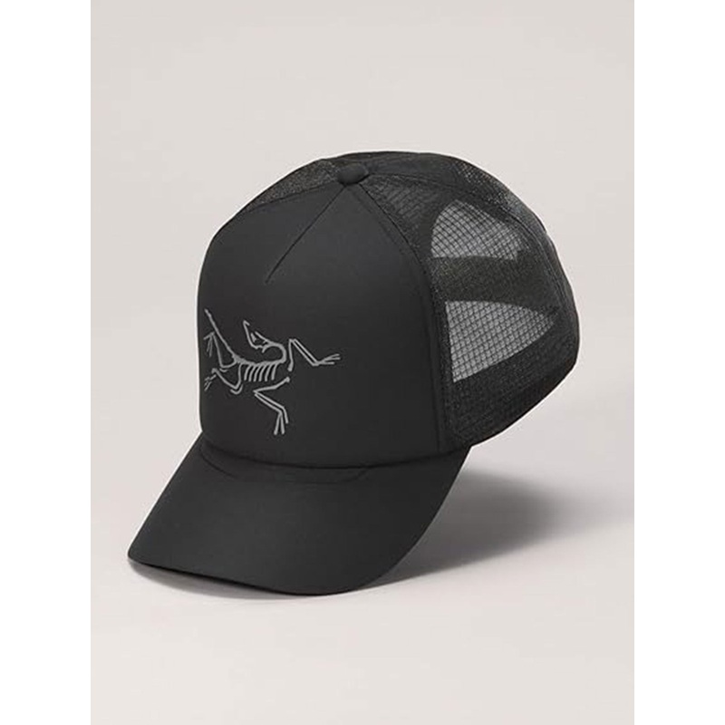 Bird Trucker Curved Hat|O/S|BLACK