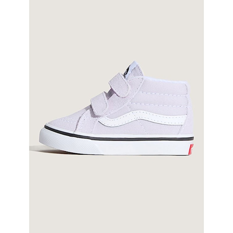 Sk8-Mid Reissue V Color Theory Lilac Mist Shoes (Little Kids)