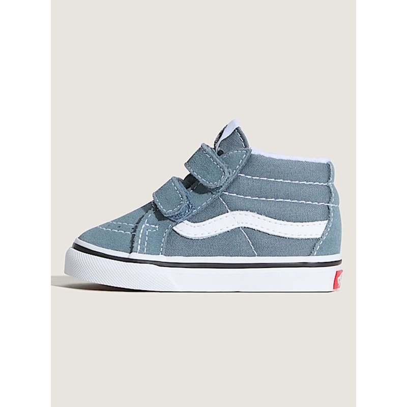 Sk8-Mid V Color Theory Stormy Weather Shoes (Little Kids)