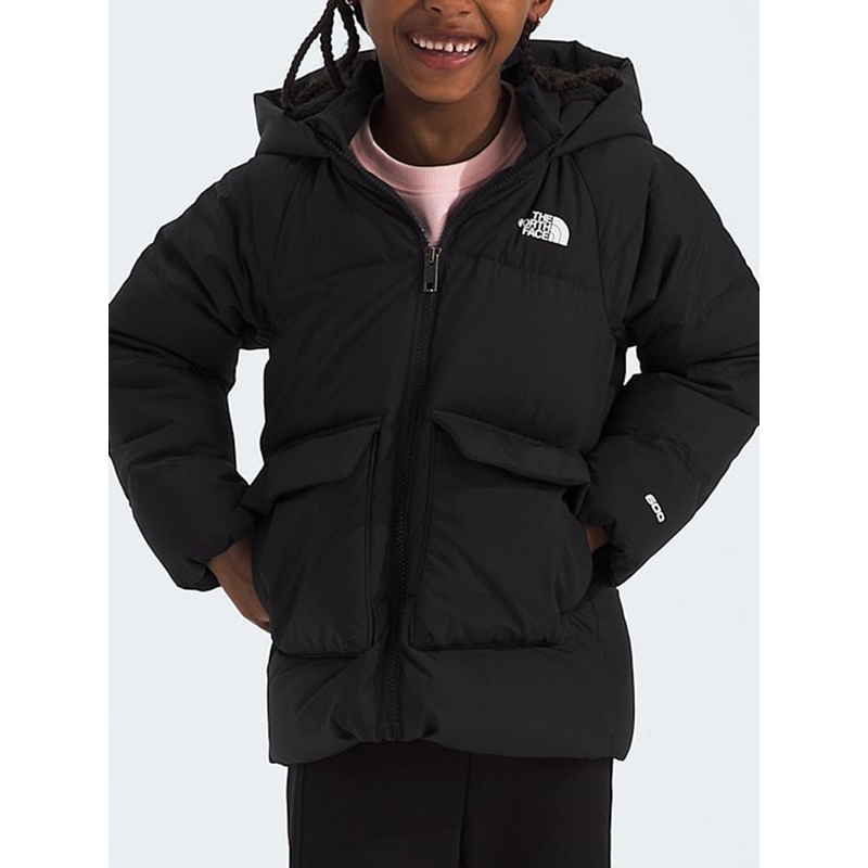 North Down Fleece-Lined Parka Jacket (Youth 2-7)