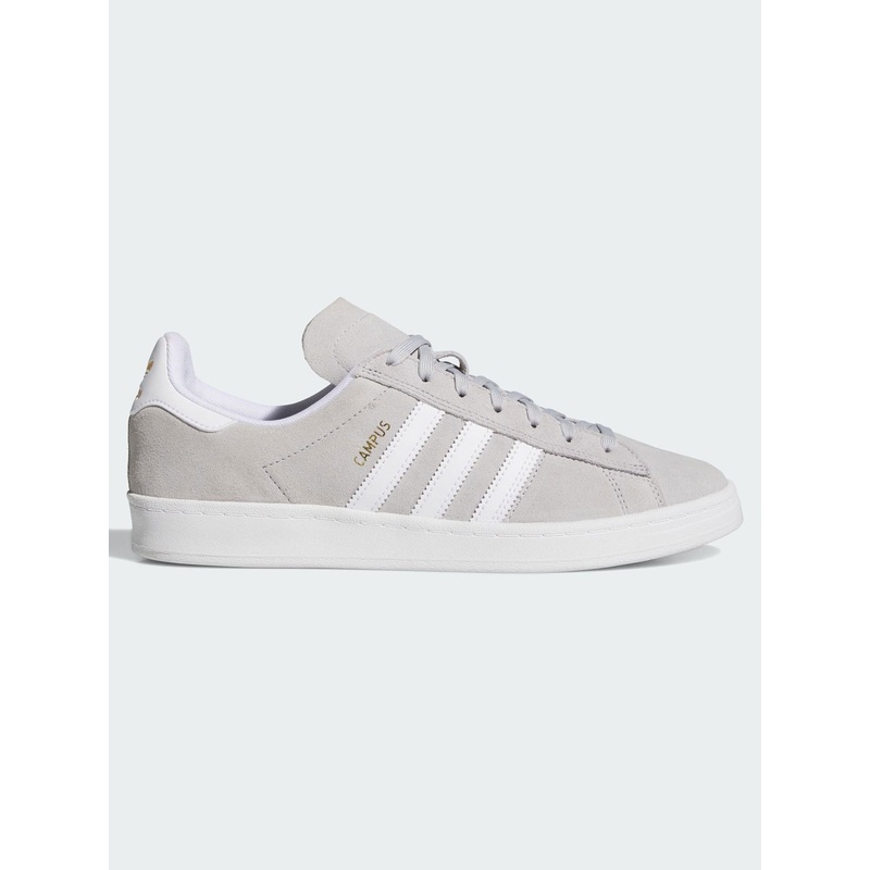 Campus ADV Grey Two/White/Gold Met Shoes