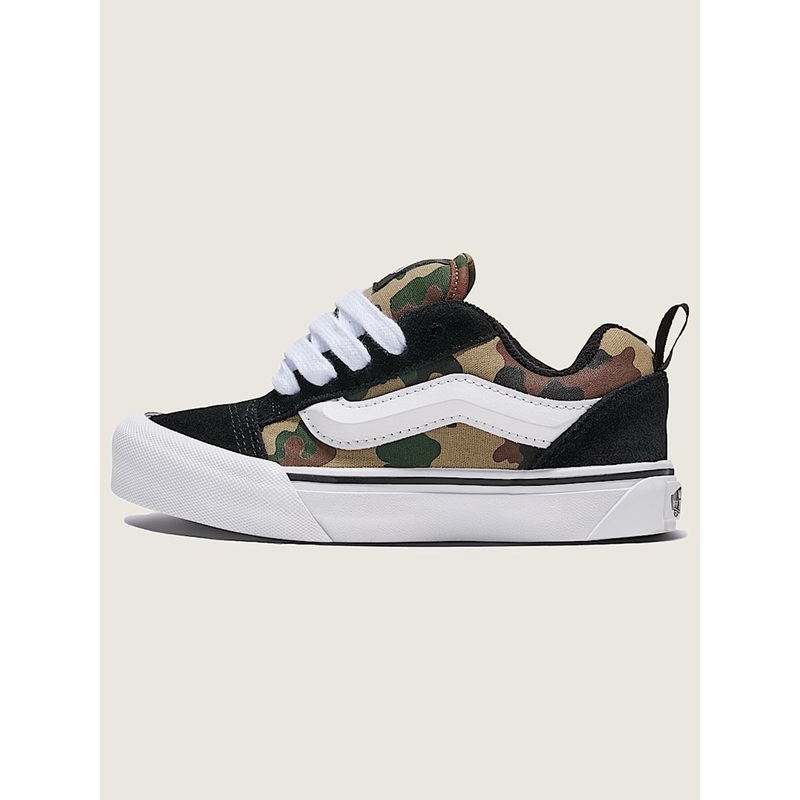 Knu School Black Camo/Green Shoes (Kids)