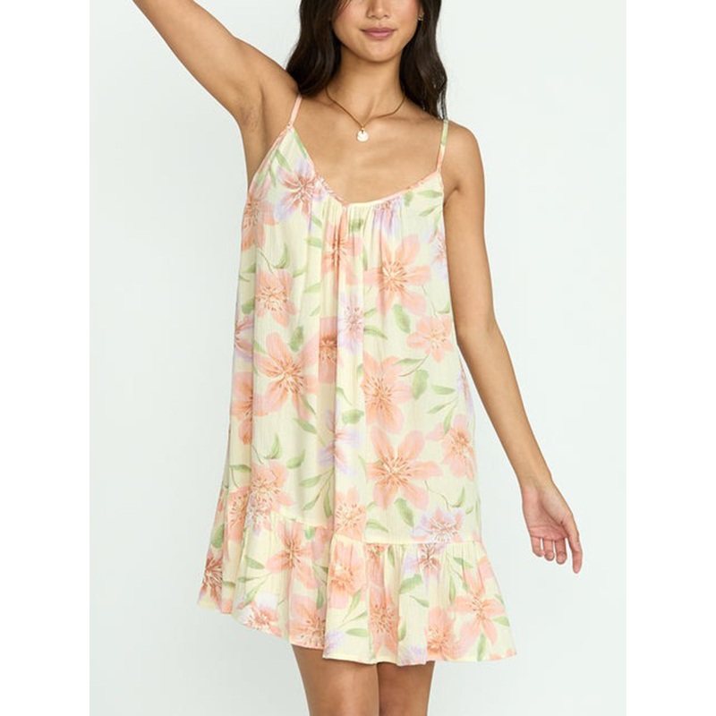 Beach Vibes Print Cover-Up|SM|MED|LRG|BUTTER (BTE)
