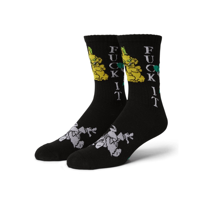 Trip Crew Socks|O/S|BLACK|WHITE