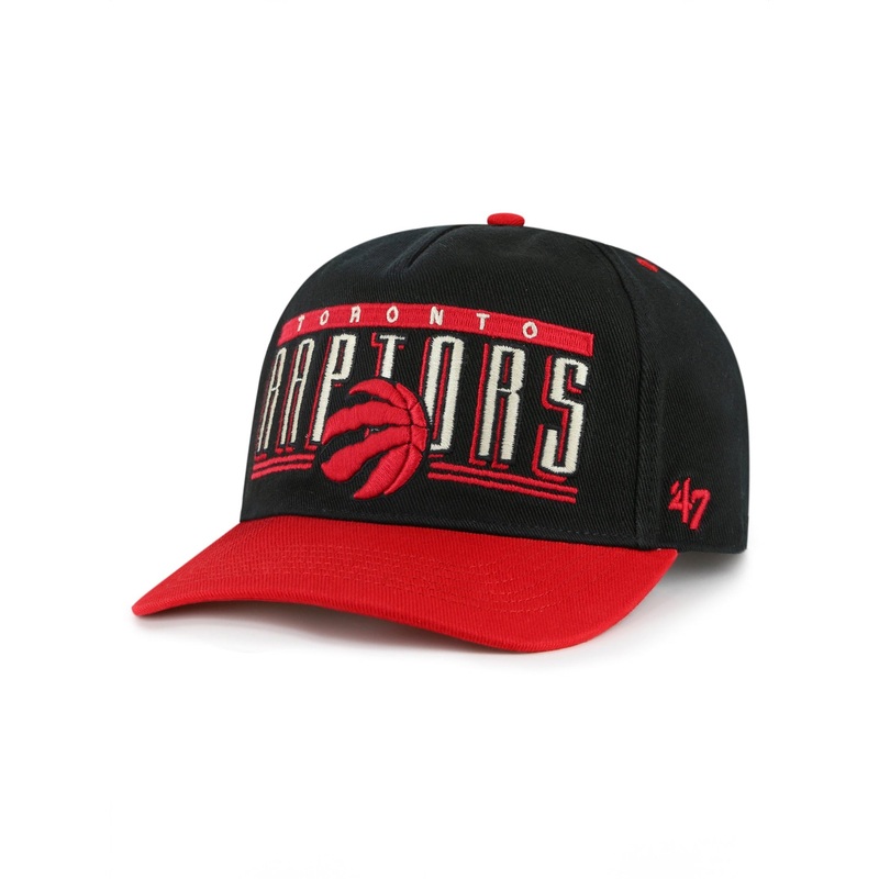 Double Header Baseline 47 Hitch Toronto Raptors Snapback Hat