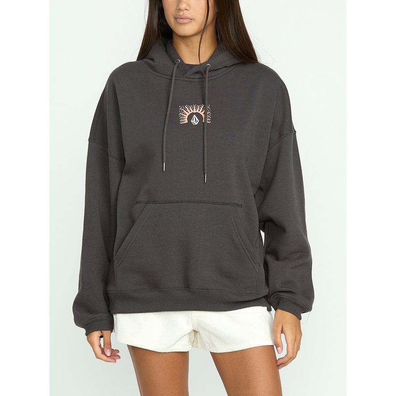 Stone Art Up Hoodie|XS|SM|MED|LRG|VINTAGE BLACK (VBK)