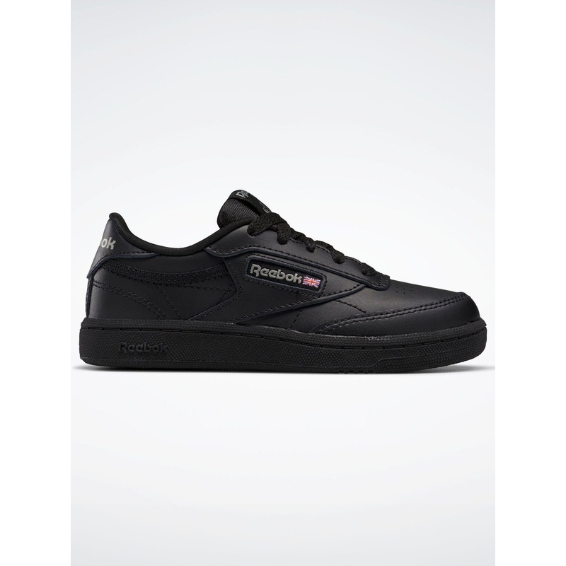 Club C Black/Black/Black Shoes (Kids)