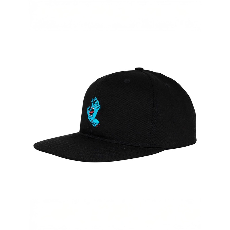 Screaming Hand Snapback Hat|O/S|BLACK