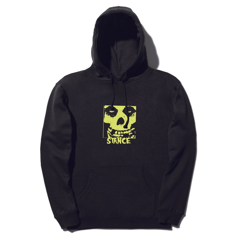 Stance x Misfits Hoodie|MED|LRG|XL|BLACK (BLK)
