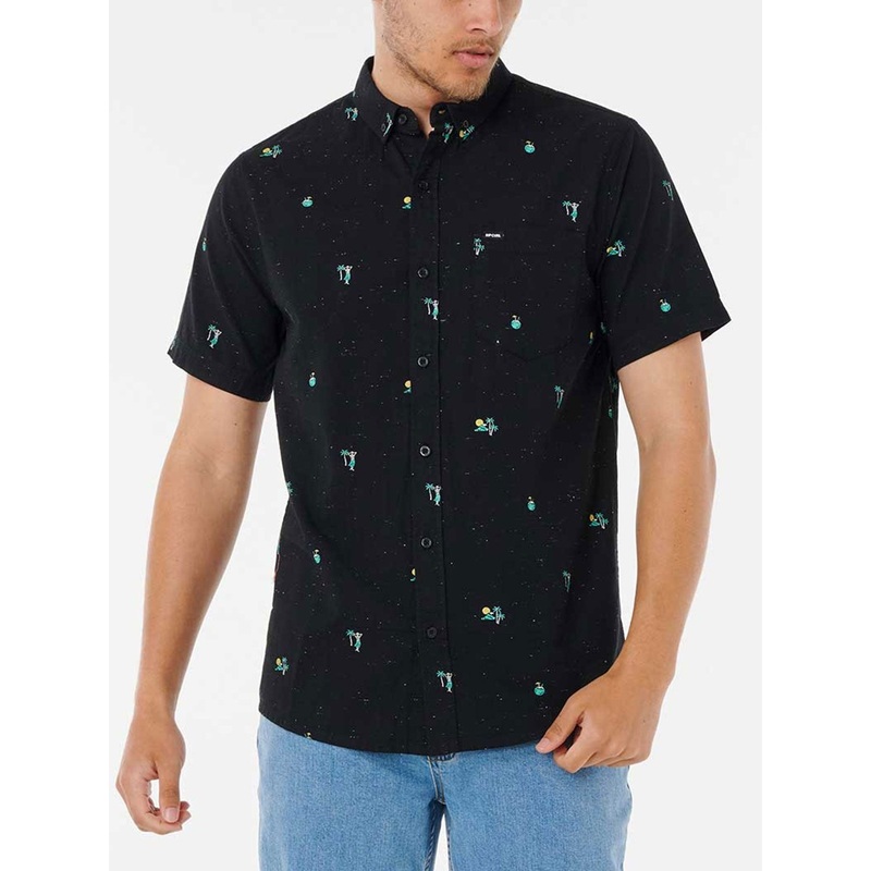 Skelly Beach Short Sleeve Buttondown Shirt