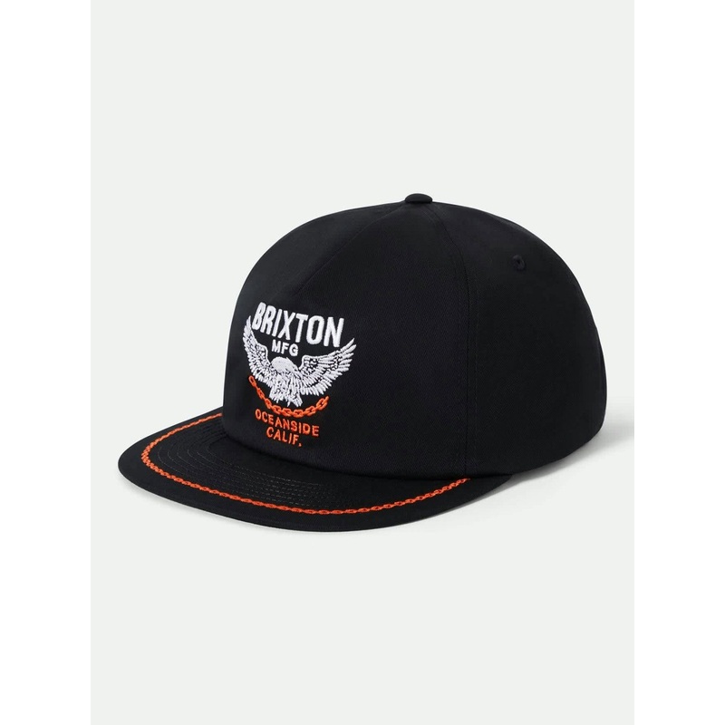 Waller Snapback Hat|O/S|BLACK