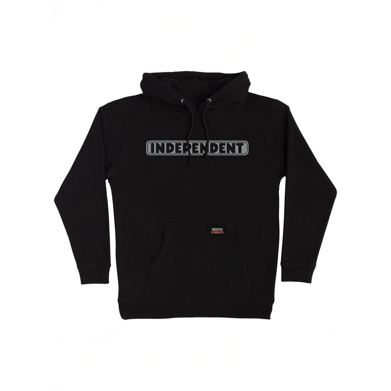 Bar Logo Reflective Hoodie|MED|LRG|XL|BLACK/REFLECTIVE