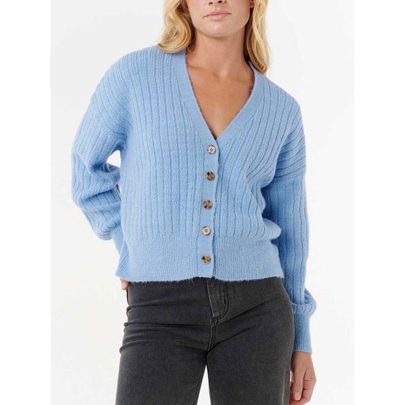 Afterglow Cardigan|XS|SM|MED|LRG|MID BLUE (8962)