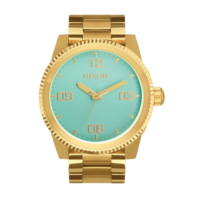 Corporal SS Chateau 90 Gold/Turquoise/Gold Watch
